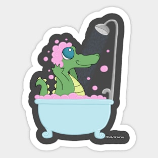 Alligator Bath Sticker